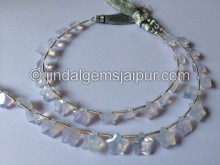 Scorolite Star Cut Shape Beads